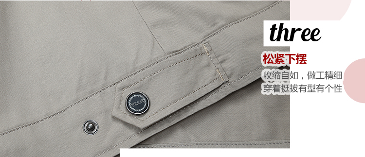 夏季滌棉細(xì)斜短袖工作服FY09