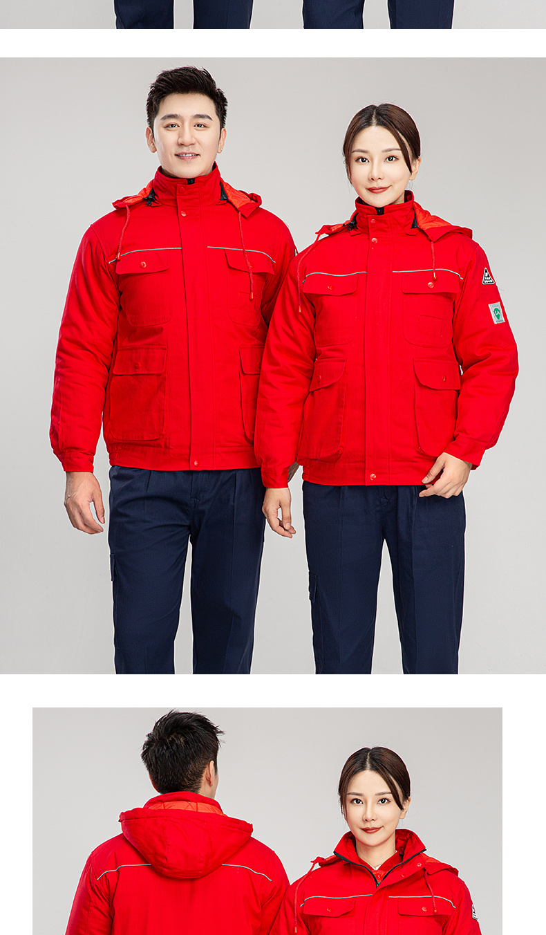 8899純棉防靜電夾克活棉棉衣