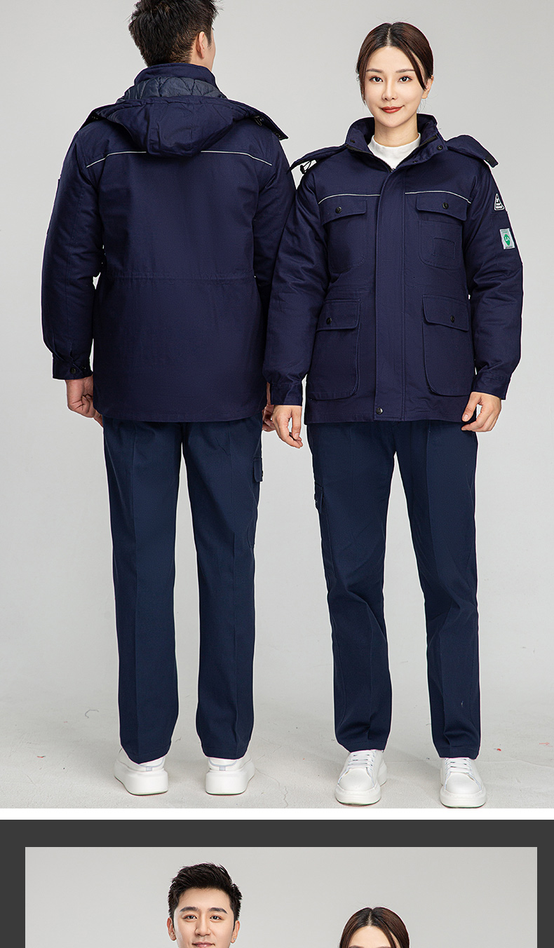 8899Z 純棉防靜電中長(zhǎng)活棉棉衣