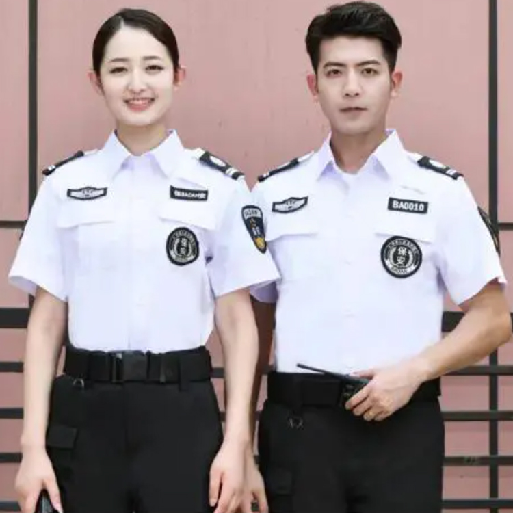 保安襯衫七標直筒1015