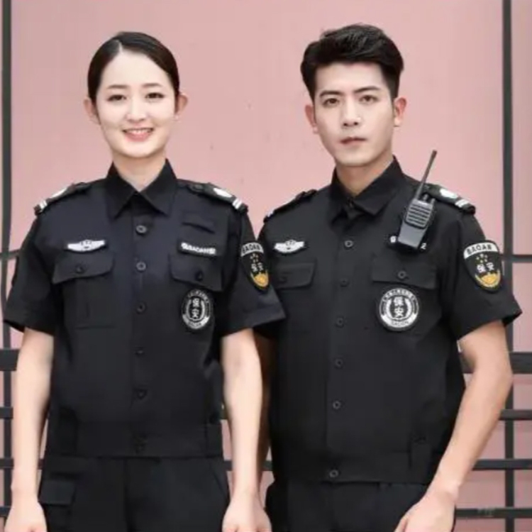 保安襯衫七標直筒1016